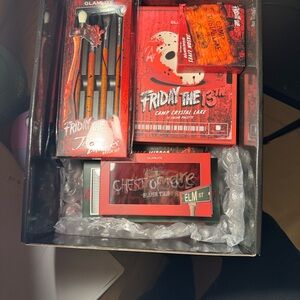 Glamlite Friday the 13th Makeup Set - Red and Black